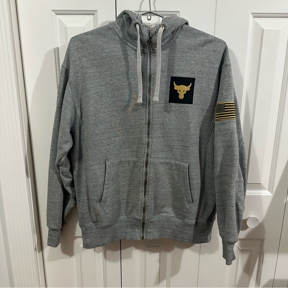 Under Armour Project Rock Veteran’s Day Full Zip Hoodie